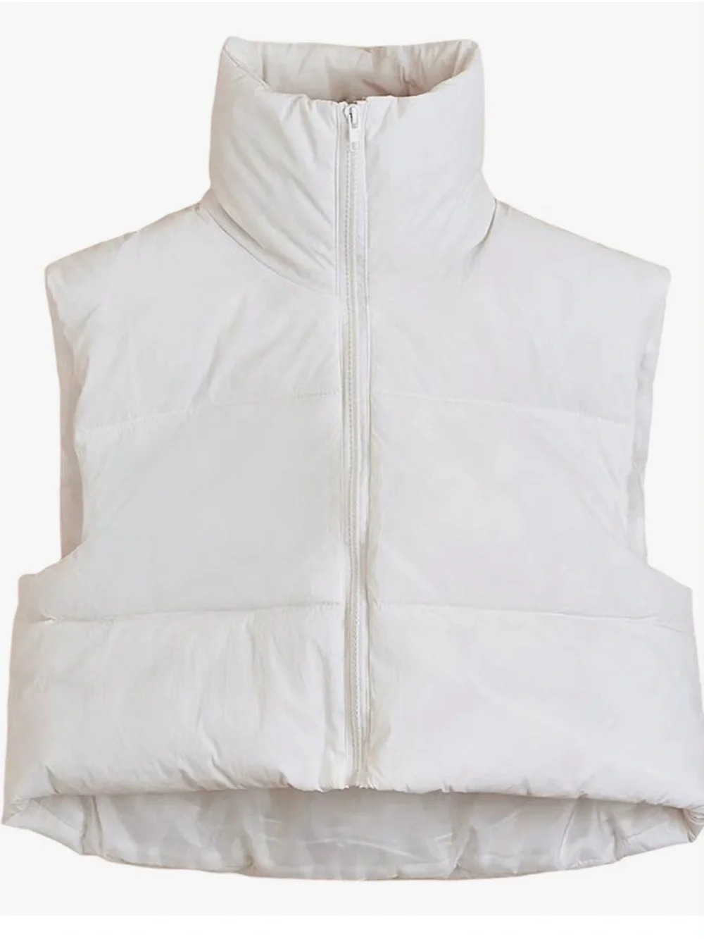 Amazon Women's White Puffer Vest